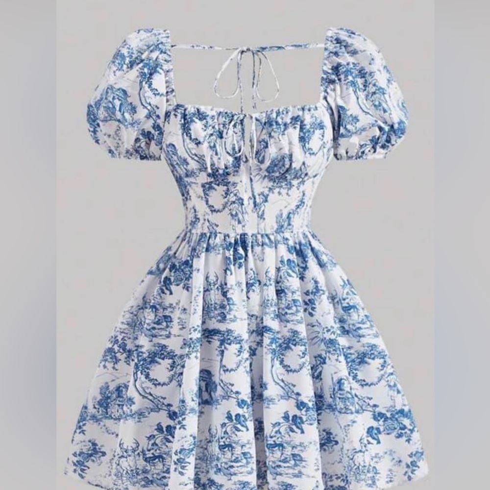 New shein white dress